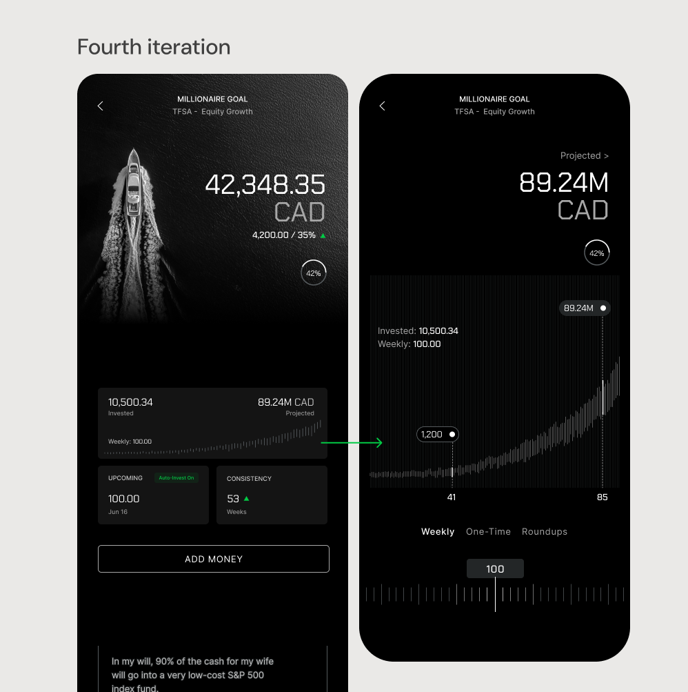 Wealth Calculator — fourth iteration